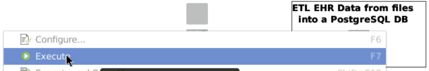 ETL EHR Data into a PostgreSQL DB node (1 of 2)